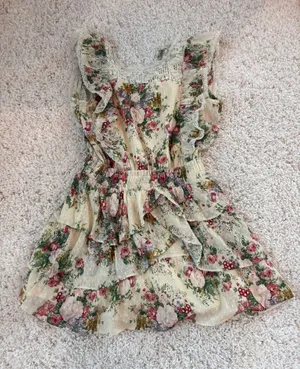 Love Shack Fancy Floral Dress Mini thumbnail 2