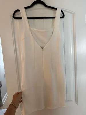 White mini dress thumbnail 3