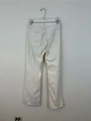 GAP Cream Corduroy 70's Flare High-Rise Pants Size 6R Women's thumbnail 5