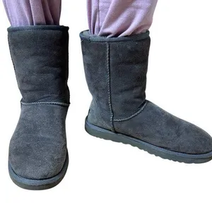 UGG Classic Medium Tall Boot Grey Shearling Size 8 thumbnail 1