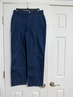 Madewell‎ perfect vintage straight Jean seam detail size 28 waist 30” 90’s 70’s thumbnail 3