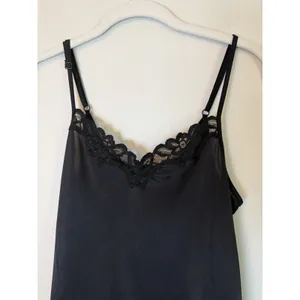 FIT Figure Improving Technology Black Lace Trimmed Slip SZ S NEW thumbnail 3