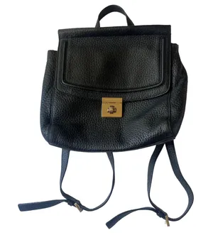 Kate Spade Jamison Everett Way Black Pebbled Leather Backpack thumbnail 1