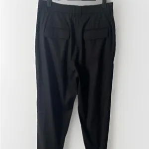 Kaia x Zara NWT Full Length Pants Womens XS Pleated Black Trousers Career Masc thumbnail 13