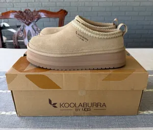 Koolaburra by Ugg Women’s Buree Platform Slippers Desert Stone Size 6 thumbnail 1