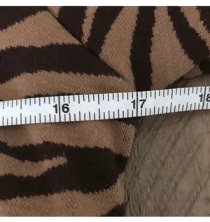 Tuckernuck Tiger Ellery knit midi dress Fall animal print sophisticated mock neck thumbnail 7
