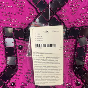 Free People SPEAK EASY Size 4 Pink Sequins Beads Mini NEW FLAWED thumbnail 6