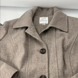 Croft & Barrow Women's Beige Trench Coat thumbnail 4