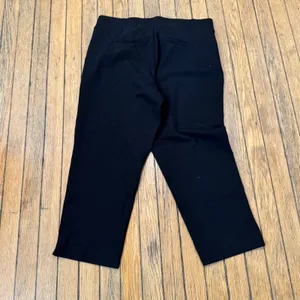 Torrid Cropped Pants‎ Stretch Career Casual Black Torrid Size 0 thumbnail 2