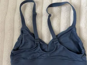Tommy John Second Skin Triangle Bralette Blue Size XS thumbnail 4