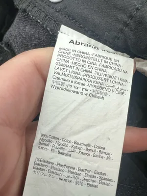 Abrand jeans 94 high and wide jeans Anthropologie black sz 31‎ thumbnail 6