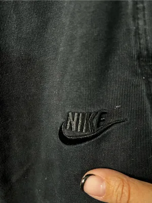 Nike Black Jersey Knit Wide Leg Pull On Athleisure Lounge Travel Pants thumbnail 5