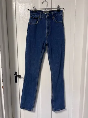 Abercrombie Curve Love Short Ultra High Rise 90s slim straight size 24 thumbnail 3