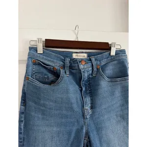 Madewell Cali Demi Boot Jeans 27 Dorrance Wash High Rise ND553 Blue Flare thumbnail 3