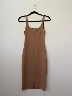 Zara Scoop Neck Tank Midi Dress thumbnail 2