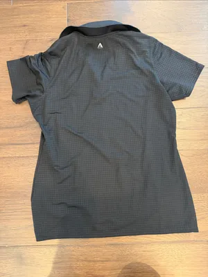 Antigua Women's Black Short-Sleeve Philadelphia Eagles Polo Small - C54-063 thumbnail 6