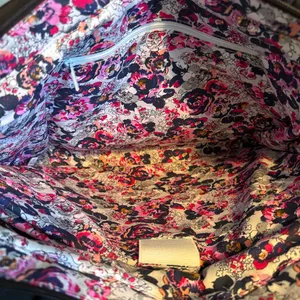 Vera Bradley Large Quilted Black Tote Bag thumbnail 9