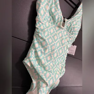 SHADE & SHORE One Piece Swimming Suit NWT Full Seat Coverage Women’s Sz XS thumbnail 2