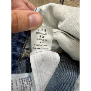Abercrombie & Fitch High Rise Mom Jean Blue Denim Distressed Jeans Size 30 10 R thumbnail 5