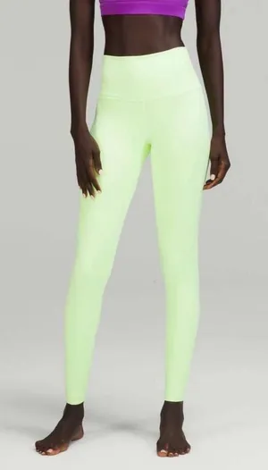 Lululemon Align High Rise 28" Faded Zap Nulu Tights Pants Size 8 thumbnail 1