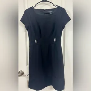 White House Black Market Classic Black Dress thumbnail 2