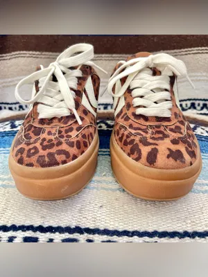 Madden Girl Madden NYC Women’s Leopard Print Platform Sneakers thumbnail 7