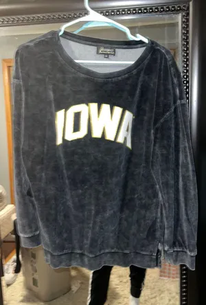 Iowa Crewneck Gray Size M thumbnail 1