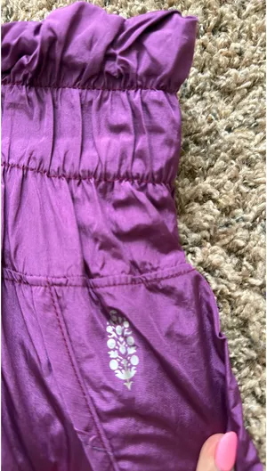 Free people, movement purple shorts thumbnail 2