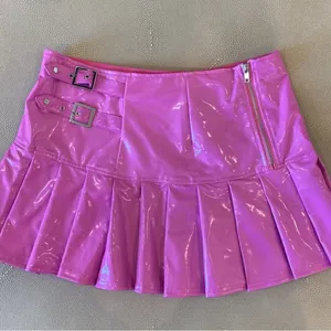 NWOT HOROSCOPEZ Save The Queen Pleated Skirt Sz XL thumbnail 5