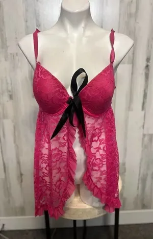 Pink lingerie Size XXL thumbnail 1