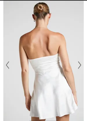 Showpo White Mini Dress thumbnail 2