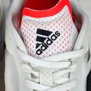 Adidas Adizero Boston 10 Womens 9 Running Shoes White Solar Red FY4080 Sneaker thumbnail 10