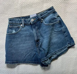 Princess Polly Abrand Medium Wash Jean Shorts thumbnail 1