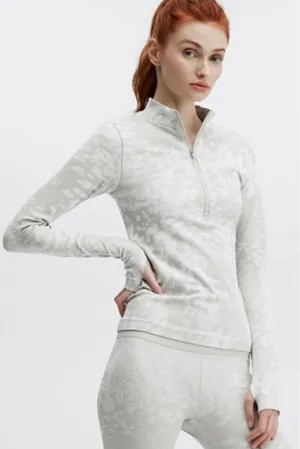Fabletics Mist Seamless Half Zip thumbnail 3