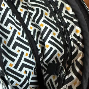 Vera Bradley Black Quilted Wristlet Silver Hardware thumbnail 7