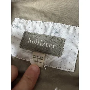 Hollister Vtg Womens Camo Cargo Utility Field Jacket‎ Cotton Size Lg Military thumbnail 3