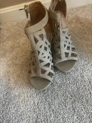 Wedge shoes Gray Size 7 thumbnail 2