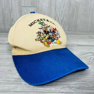 Vintage Mikey unlimited Disney Mickey Mouse and friends hat ball cap adjustable thumbnail 1