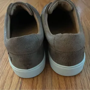 Frye | Women's Ivy Gore Distressed Leather Slip-On Sneakers in Brown Size 8.5 thumbnail 5