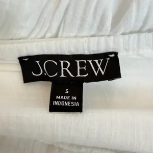J. Crew White Strappy Tie Back Summer Beach Dress in White Size Small thumbnail 7