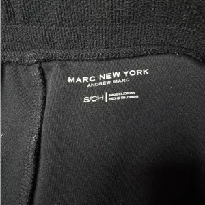 Marc New York Black Ribbed Joggers Small Clean Girl Athleisure thumbnail 7