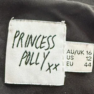Princess Polly Bolden Crop Top Black Sz 12 thumbnail 9