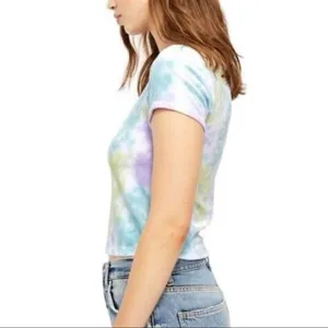 Free‎ People Bright Eyes Velvet Crop Top thumbnail 3