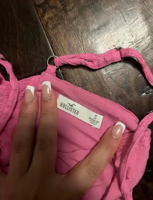 Pink Hollister Midi Dress thumbnail 3