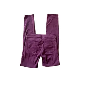 Tory‎ Burch dark plum super skinny mid rise jean size 26 thumbnail 8