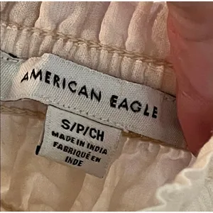 American Eagle elegant cream cotton long sleeve mini dress size small. thumbnail 8