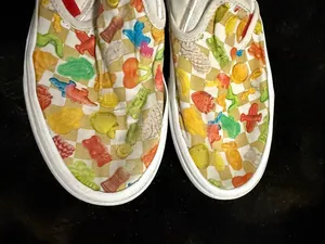 Vans x Haribo Classic Slip On Shoes Men's 6.5 Women 8 gummy bears thumbnail 3