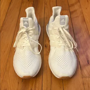 NWOT Adidas White Ultraboost Sneakers thumbnail 5