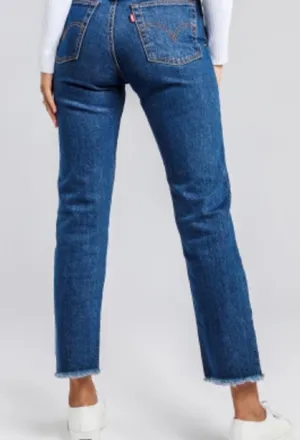 Levi's NWT Wedgie Straight High Rise Jeans thumbnail 2