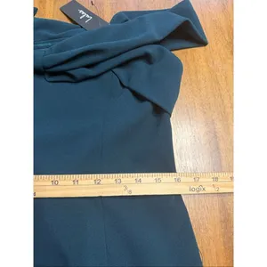 Lulu's Formal Mermaid Floor Length Off Shoulder Green Evening Dress Womens XL thumbnail 8